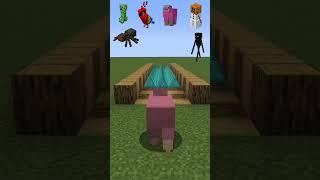 Minecraft Spikey Spikes vs Mobs (もういいよ) #minecraft #shorts