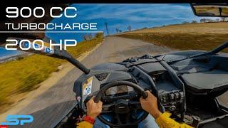 2023 CAN-AM MAVERICK X3 TURBO RR 200 HP - POV Test Drive I 4K