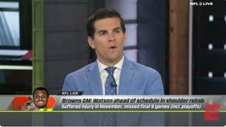 ESPN NFL LIVE | Deshaun Watson With Cleveland Browns Will Be ELITE, But It Is NOW Or NEVER