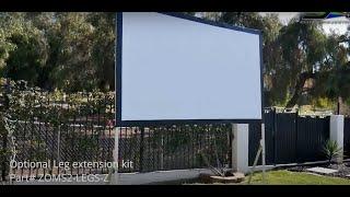 MosicGO® Outdoor UST Projector & Yard Master2 Projector Screen Review by Joelster4K