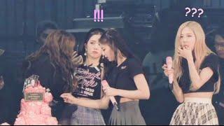 lisa kissing jisoo on her 25th birthday | a lisoo moment