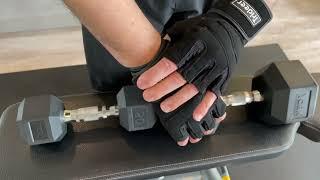 Trideer Padded Workout Gloves For Men | Best Gym Gloves For Men Urgent