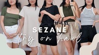 Sezane Try On Haul: Summer Sandals, Essential Tops, Dresses & Knits
