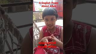 A English Poem About Allah #awesome #beautiful #allah #poem #shorts #viral #youtubeshorts #youtube