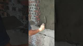 column plastering technique