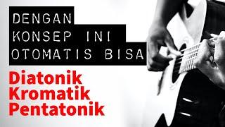 LANGSUNG BISA MELODI DENGAN KROMATIK, DIATONIK DAN PENTATONIK DENGAN IDE INI