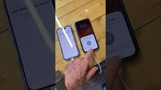 أسرع طريقة لنقل البيانات من الايفون القديم للجديد من خلال الكيبل #iphone16 #iphone16pro