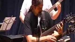 Mike Walsh Playing Alice In Chains Man In The Box Tapping on a Double Neck Guitar 2006