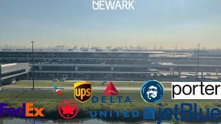 Newark Airport's 4L and 4R Action!