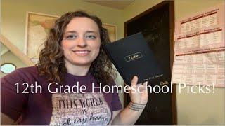 12th Grade Homeschool Picks / Charlotte Mason Inspired