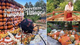 Dallas Arboretum Pumpkin Village | One of the best pumpkin festivals in the country!