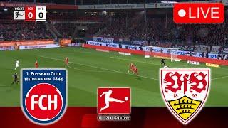 [LIVE] STUTTGART VS HEIDENHEIM | BUNDESLIGA 24/25 Full Match Streaming Video Game PES 2021