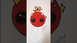 How to draw a Christmas Ornament