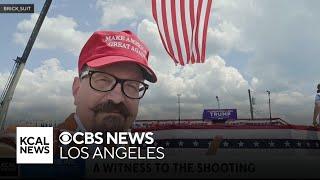 San Diego man at Trump rally recounts moments surrounding attempted assassination