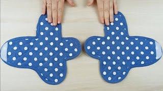HOW TO SEW THE Slippers EASY AND SIMPLE!