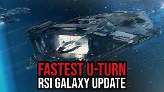 Star Citizen - Fastest U-Turn Ever - RSI Galaxy Update - CIG RESPONDED!