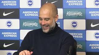 "I WILL NOT STEP BACK!" | Pep Guardiola Post-Match Press Conference | Brighton 2-1 Man City