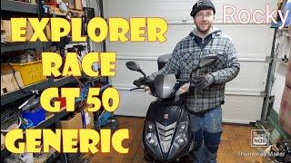 Generic Explorer Race GT 50 springt nicht an / China Roller zum Laufen bringen / ATU Roller Starten