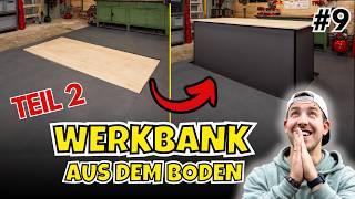 PLATZWUNDER! Werkbank fährt aus dem Boden ! Teil 2 | Tobi’s Handcraft - Die Garagenwerkstatt #9