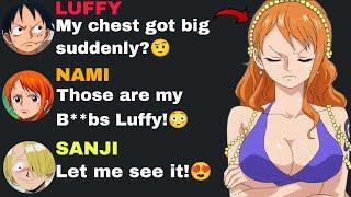 If Luffy and Nami switch Bodies...