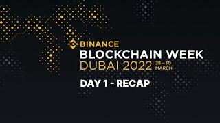 Binance Blockchain Week - Day 1 Recap