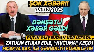 TƏCİLİ! Vacib xəbərlər 08.02.2025 (Xəbər Bələdcisi) xeberler, son xeberler bugun 2025