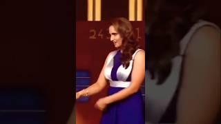 Sania Mirza with sahrukh khan dance performance️