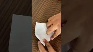 Paper purse making in 1 minute : Easy origami art for kids