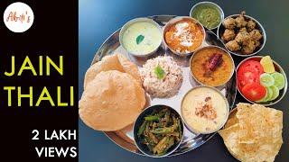 Jain Satvik Thali | 7 Dishes | Festival Thali | No Onion,Ginger, Garlic | Pure Veg | Hindi & English