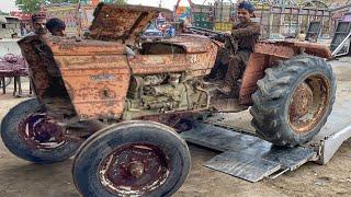 30 Years old Rusty Tractor was Repaired and Made DriveAble // Old Fiat Tractor Converted into 2024