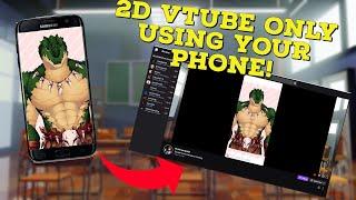 [ VTube Studio ] 2D VTubing only using your Android and iPhone -  VTubing How To On Mobile