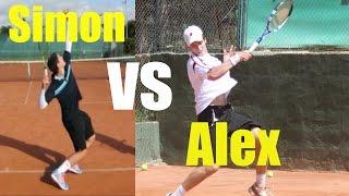 Simon vs Alex | Top Tennis Training Match