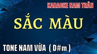 Karaoke Sắc màu Tone Nam | Nam Trân