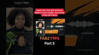 Coach Fab's chat with Qwishuna Smith of Lobe' Dangle  Uncovering Coach Fab's Story Part 3 #fitness