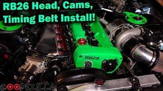 RB26 Head, Cams, and Timing Belt Install