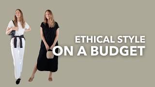 How to build an ethical and eco friendly wardrobe on a budget