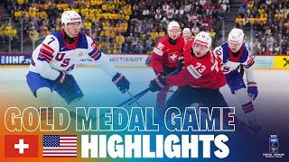 Highlights: SWITZERLAND vs USA | 2025 #MensWorlds #IIHF
