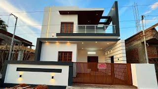 46 லட்சத்தில் 2200sqftல் அழகான 3BHK வீடு | South Facing 3BHK Duplex House With Modular Kitchen