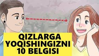 Qizlar Sevib Qolganligini Bilish Uchun 10 Belgi