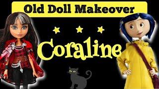 Making CORALINE DOLL / Ever After High Doll Repaint by Poppen Atelier