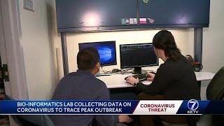 Bio-informatics lab collecting data on coronavirus to trace peak outbreak