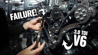 AUDI 3.0 TDI V6 TIMING CHAIN RATTLE! - WHAT'S BROKE?? 