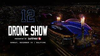 Seahawks Host Drone Show At Halftime Of Sunday Night Football Matchup vs. Green Bay Packers