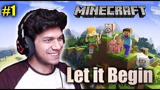 LET IT BEGIN | Minecraft Gameplay #1 | Deeway gaming