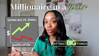 VLOG: Playing it safe is keeping us broke. Let go of broke a*s thoughts and THINK BIG.