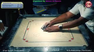 Final Set2 Kiran Vs Radhakrishnan All India Open Carrom Champ.