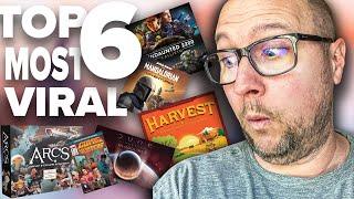 Top 6 Most Viral Board Games August wk 1