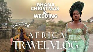 AFRICA TRAVEL VLOG | Christmas in Ghana, my friend's wedding, exploring Accra and Kumasi