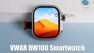 VWAR DW100 Smart Watch 49mm- 4G LTE Android System| 1:1 Apple Ultra| Rotating Camera; DW99 upgrade