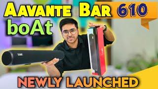 boAt Aavante Bar 610 Sound Bar Unboxing    Review Sound TestBoat Aavante Bar 610 Review In Hindi